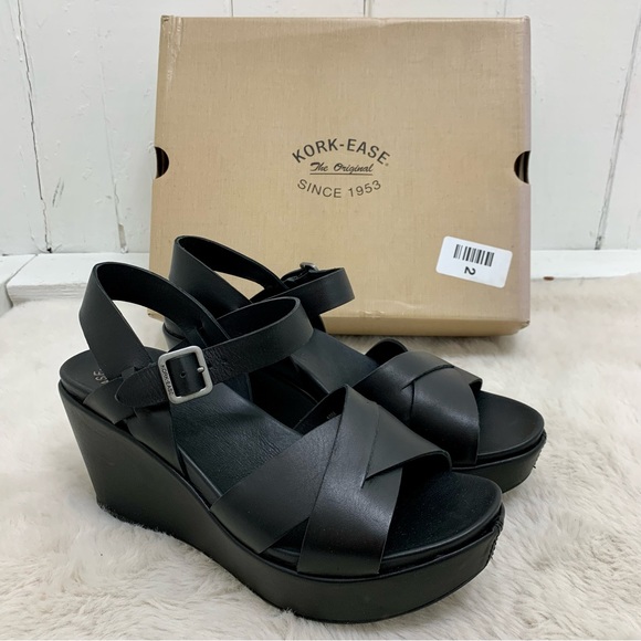 KorkEase Shoes New Korkease Ava Platform Wedge Sandals Poshmark